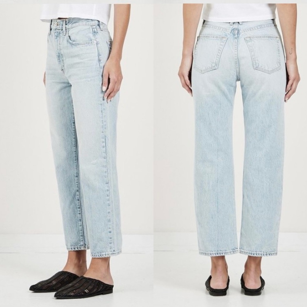 Slvrlake London Straight Leg Crop Jeans - 24